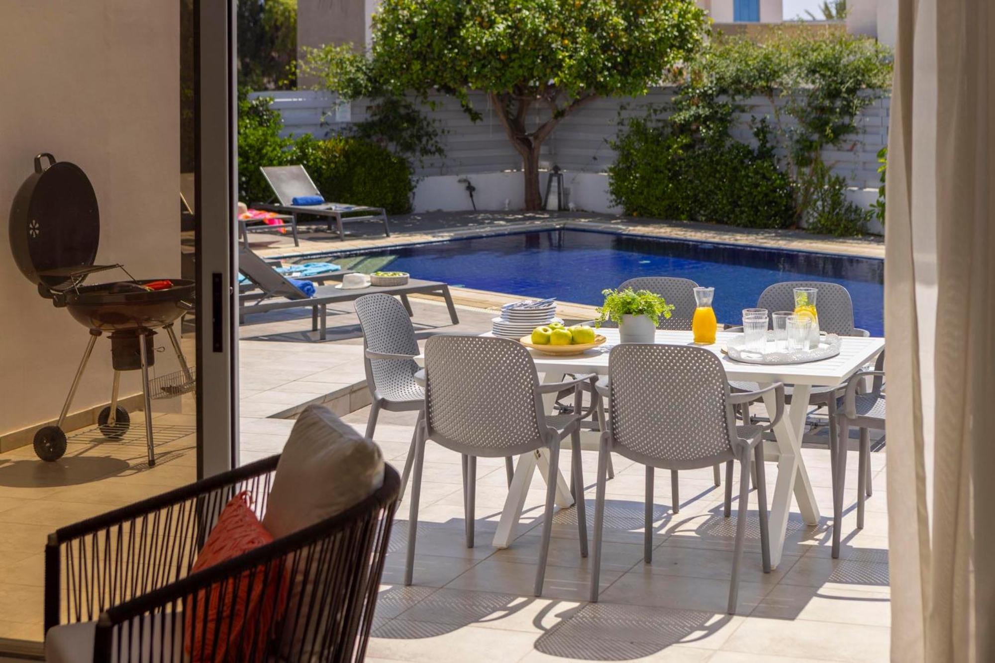 Azure Luxury Pool Villa Протарас Экстерьер фото